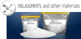 Chemicals Products Adjuvants Other materials