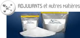 Produits chimiques Adjuvants Autres matieres